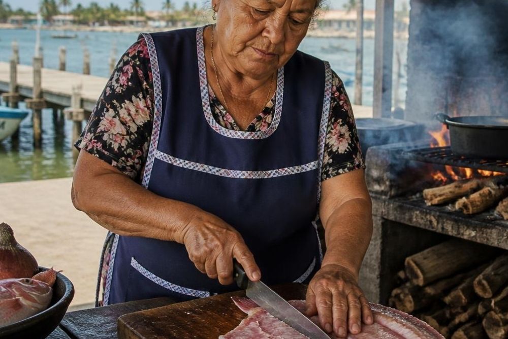 El Guardián del Fuego: Doña Ramona y 40 años de sazón en la costa de Altata